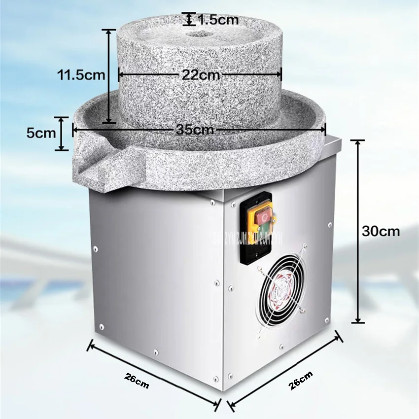 

DDSM0001 Electric Refiner Commercial Soybean Milk Tofu Machine Stuff Pulp Grinder Pulping Machine Sesame Grinding Machine 220V
