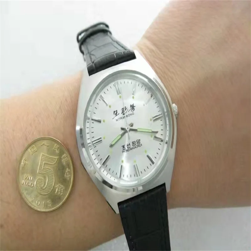 Peony Peak Moranbong-reloj luminoso de cuarzo para hombre, reloj de pulsera, regalo de compra raro-5
