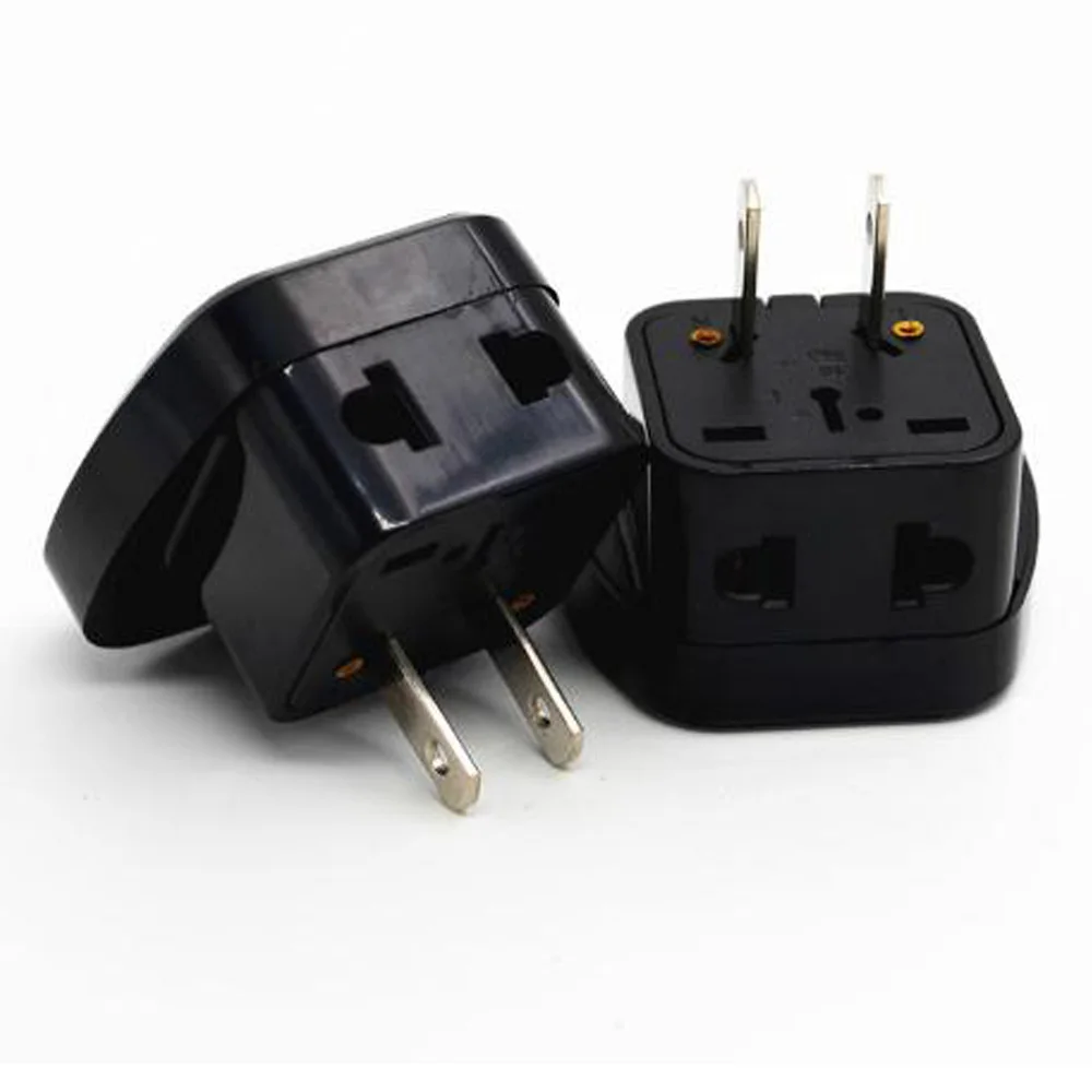 Черный белый 10A 250V 2 Pin Электрический разъем с предохранителем и универсальным