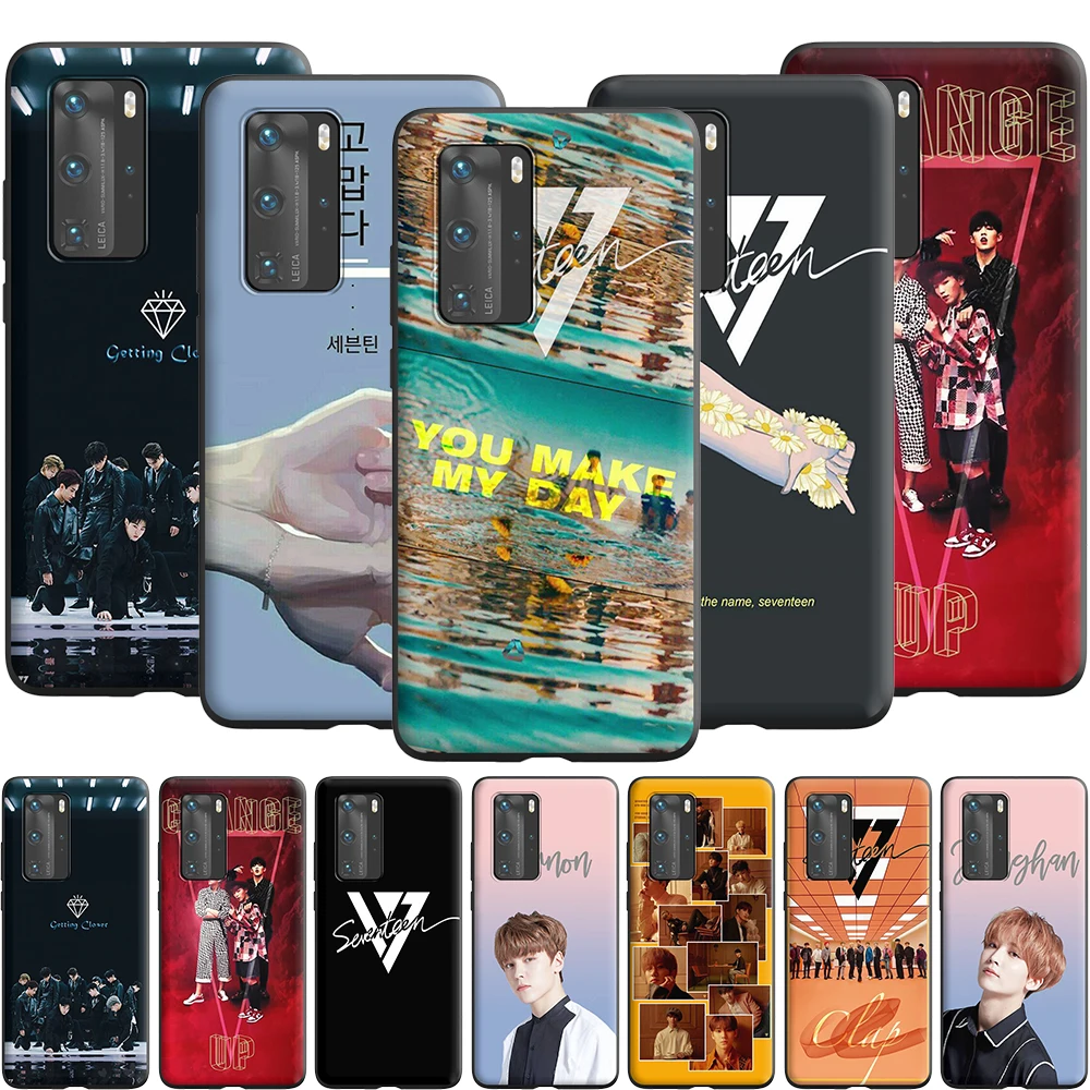 Чехол SEVENTEEN для Huawei Mate 10 20 Lite Y6 Y7 Y9 Y6P P Smart S Y5P Y8P 2019|Бамперы| |