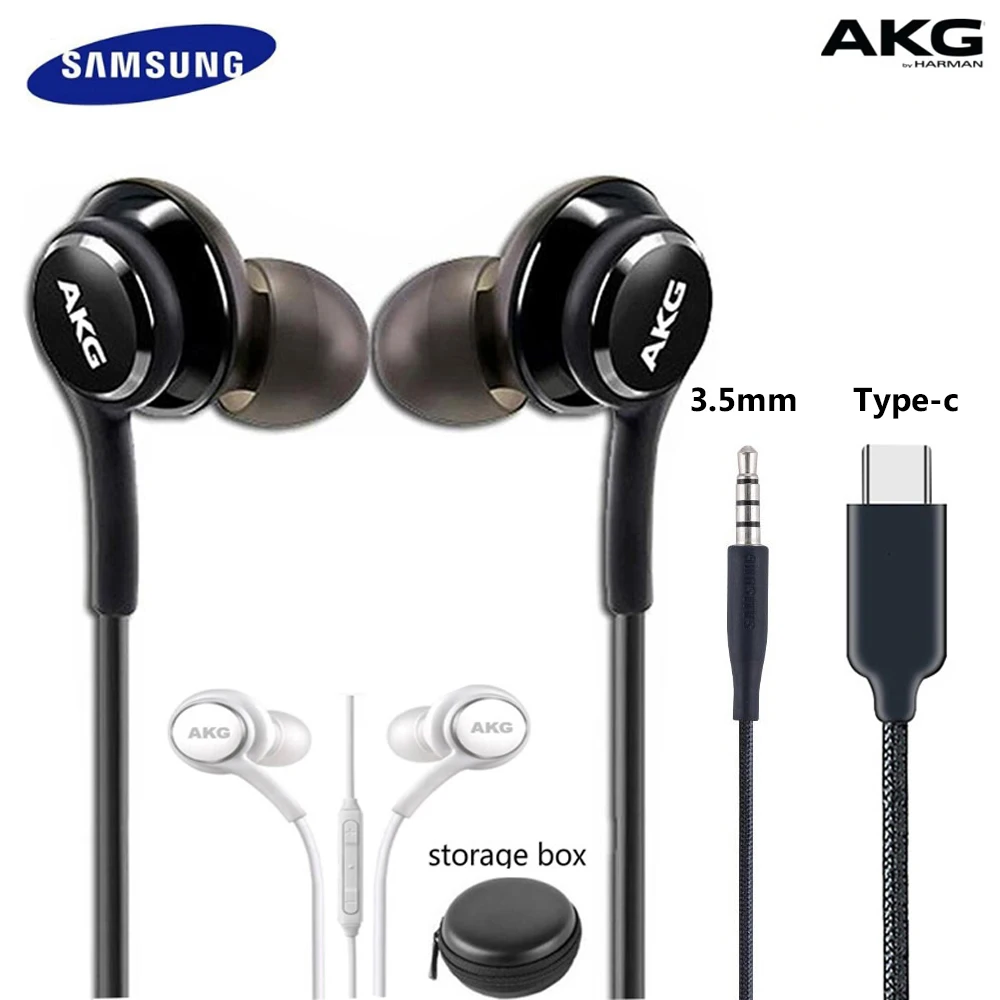 Наушники-вкладыши Samsung AKG IG955 3 5 мм/Type-c с микрофоном проводная гарнитура для