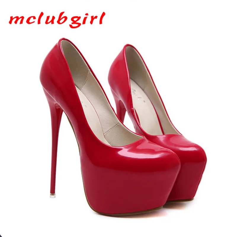 Mclubgirl 2020 женские сексуальные модные новые туфли лодочки на очень высоком каблуке
