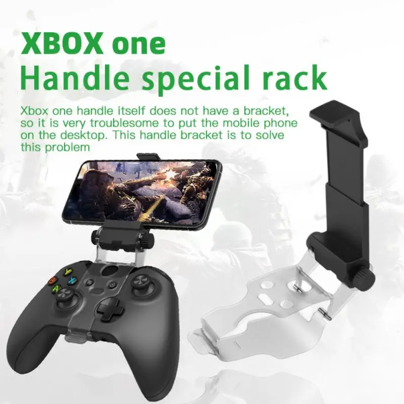 Wireless Gamepad Handle Bracket For Xbox Series S/X Controller Mobile Phone Clamp Mount Phone Holder For Microsoft Xbox