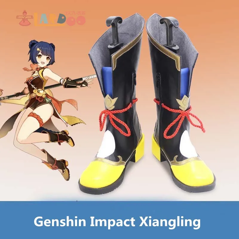 

Ботинки для косплея Manles Game Genshin Impact Xiangling