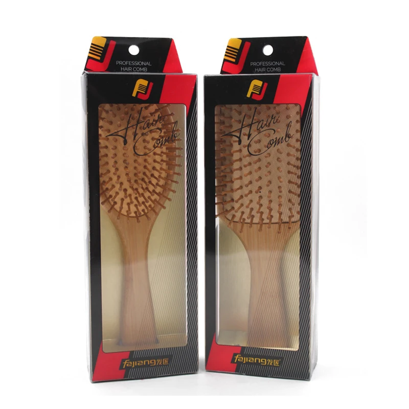 

Hair Comb Bamboo Airbag Massage Comb Carbonized Solid Wood Bamboo Cushion Anti-static Hair Brush Combs Head Massage Health Comb