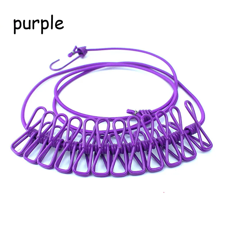 Вешалка для одежды складная 12 зажимов|Вешалки и крючки| |