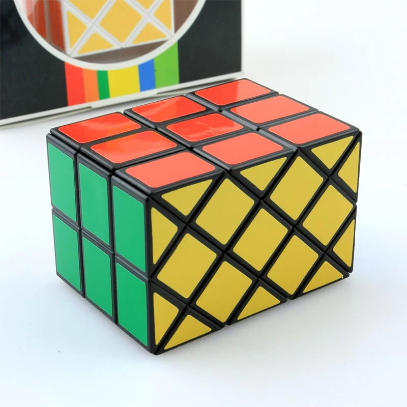 Новый длинный кубик Diansheng чехол 3x3x3 волшебный куб древняя двойная рыба скоростная