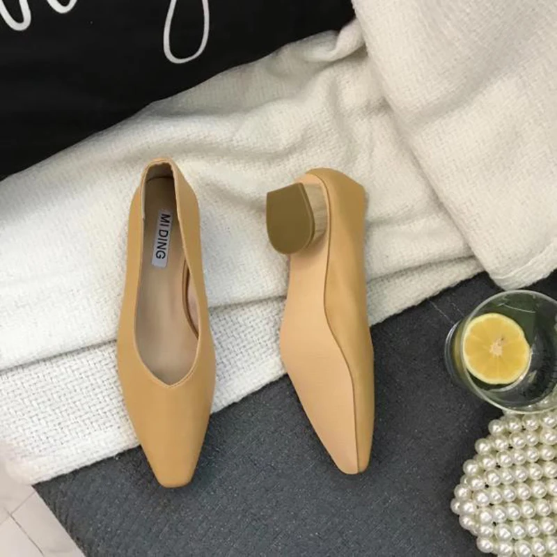 Женские Кожаные эспадрильи однотонные туфли на массивной подошве без застежки