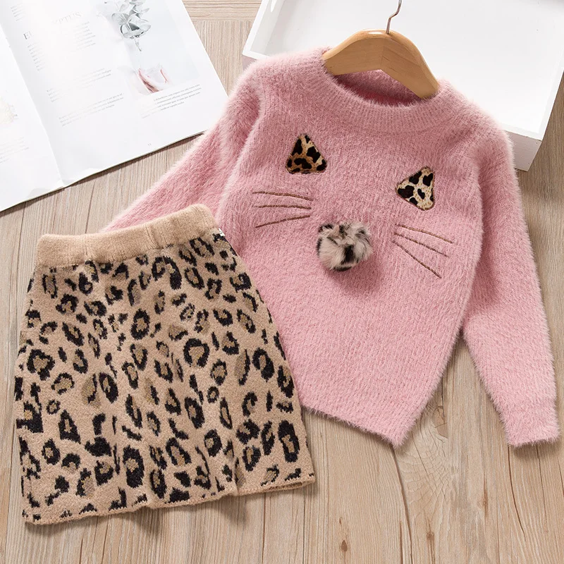 AX1279 Pink Keelorn/комплект с платьем для девочек; Новинка года; весеннее платье; детская однобортная одежда; модное платье принцессы; дизайнерский комплект одежды для девочек - Цвет: AX1279 Pink