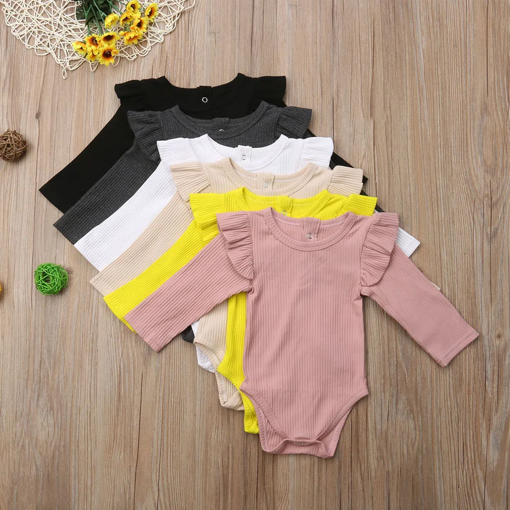 

Baby Girl Rompers Autumn Princess Newborn Baby Clothes For 0-2Y Girls Boys Long Sleeve Jumpsuit Kids Baby Outfits Clothes