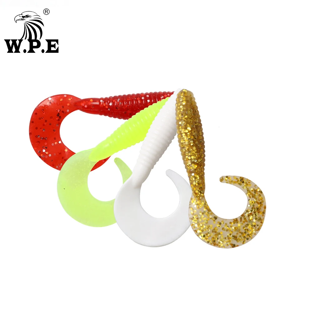 W. P.e брендовая Мягкая приманка 5 ярдов разноцветная силиконовая джиг плавающая