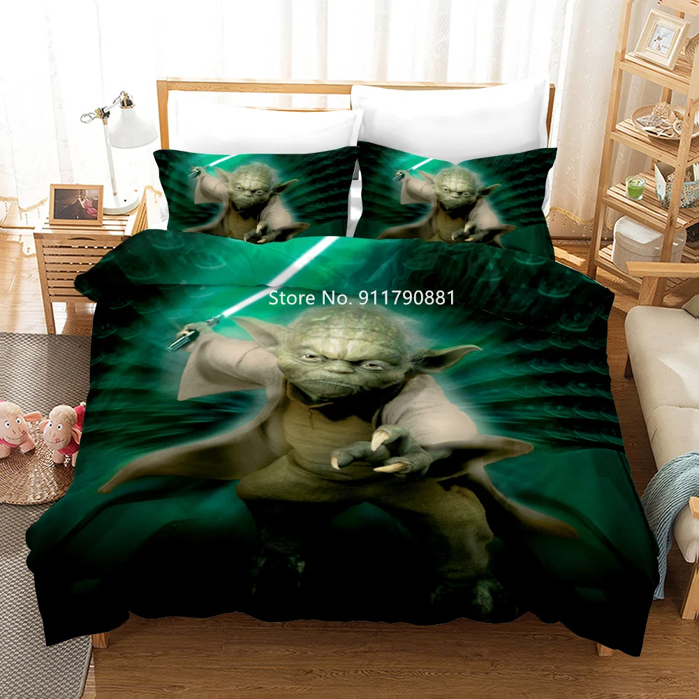 

Home Textile Disney Hit Movie Star Wars Series Patterned Bedding Set Comfortable Duvet Quilt Cover Pillowcase Boy Bedroom Decor