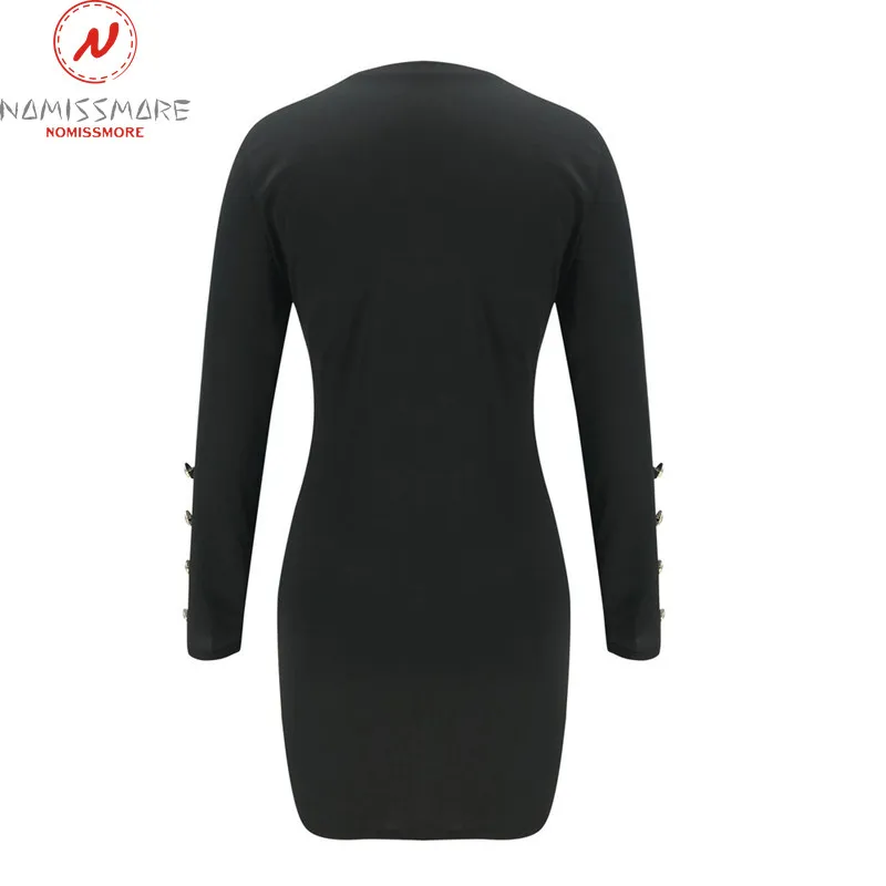 Женское облегающее платье-карандаш однотонное мини-платье с круглым вырезом и