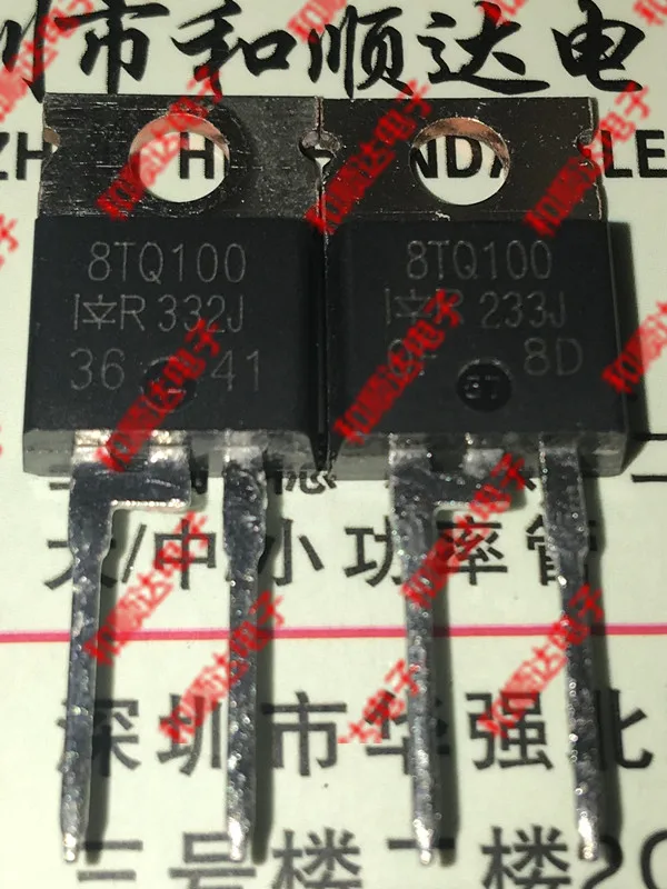 

10pcs/lot 8TQ100 new spot TO-220 100V 8A