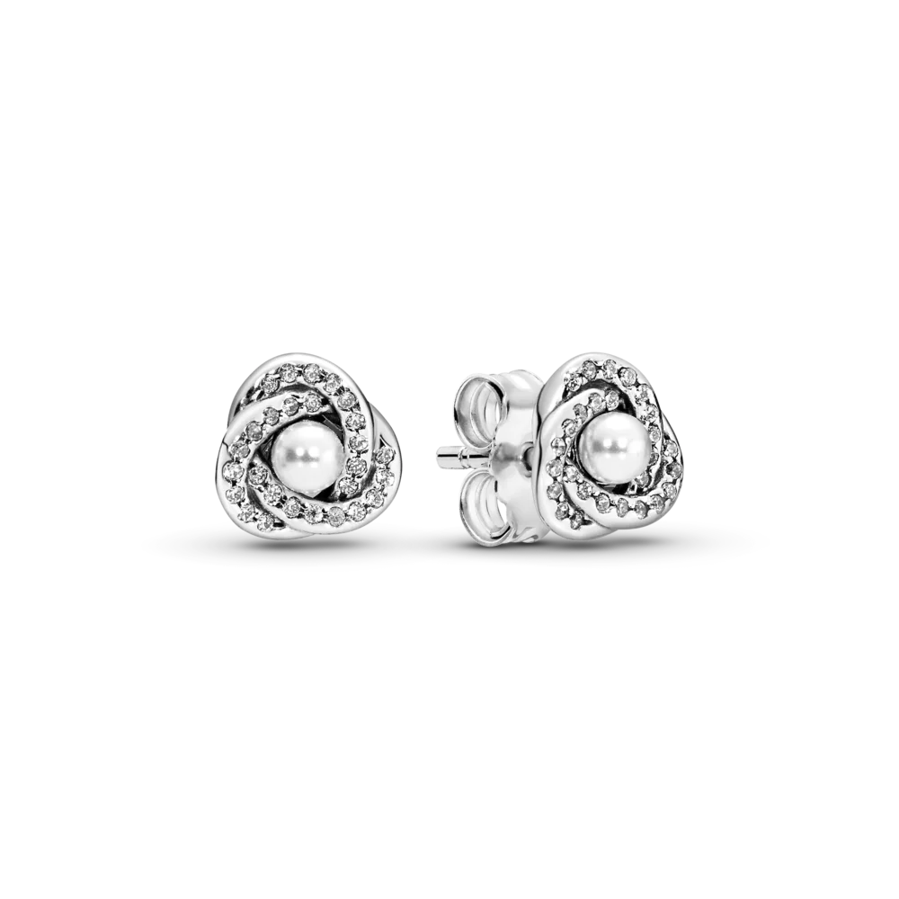 

FORVIONA NEW 100% 925 Sterling Silver Ring Necklace Ear studs Set Fit European Women Original Bracelet Jewelry Set Gift