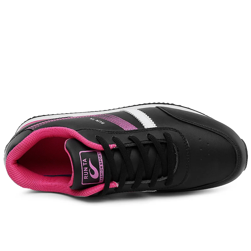 Модные дышащие водонепроницаемые кожаные кроссовки новинка 2020 женская