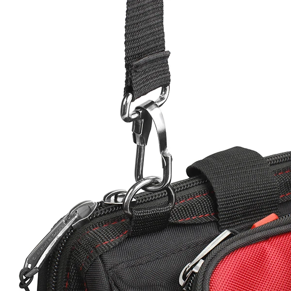 WORKPRO 16" Open Top Tool Storage Bag Multifunctional Heavy Duty Tool Bag Men Crossbody Bag for Tools