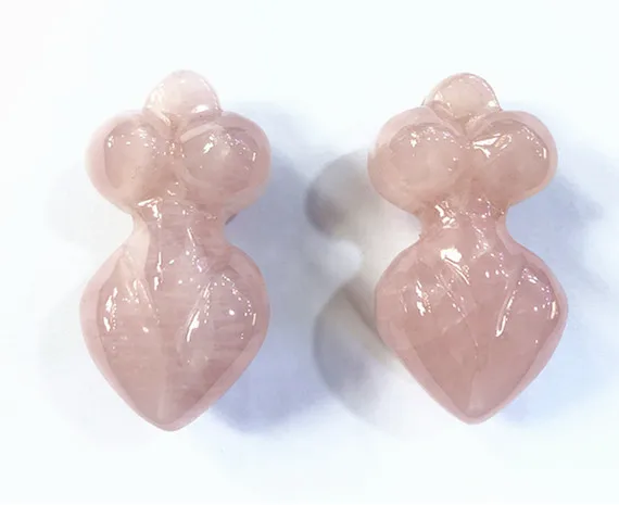 Подлинная Подвеска из розового кварца оптовая продажа розовые кварцевые