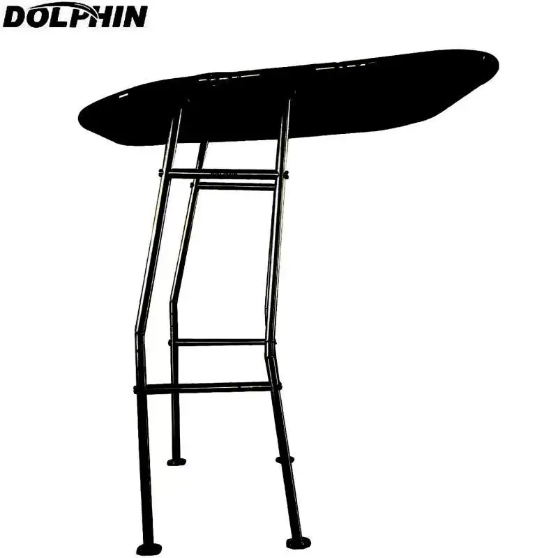 Dolphin Pro Economic Boat T Top алюминиевая черная Рама W/Black Canopy Top| |