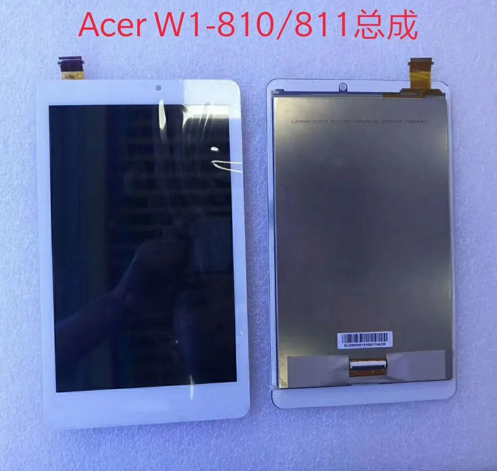 

LCD DIsplay Panel Touch Screen Digitizer Assembly For Acer Iconia Tab 8 W1-810 W1 810 Tablet PC Replacement Parts white
