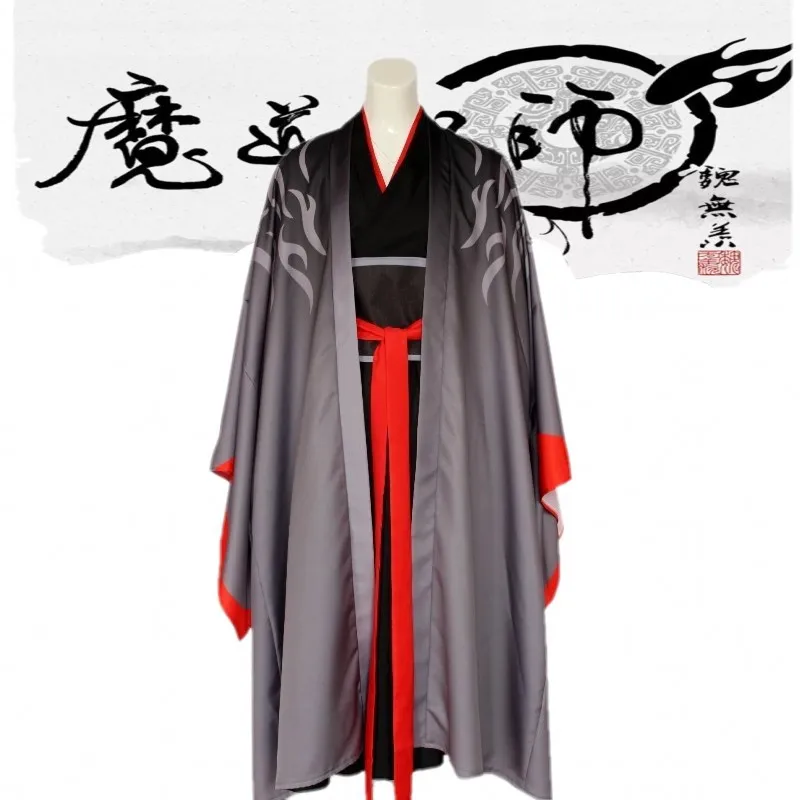 Wei Wuxian The Yiling патриарх Косплей Grandmaster of Demonic культивирование костюм Mo Dao Zu Shi для
