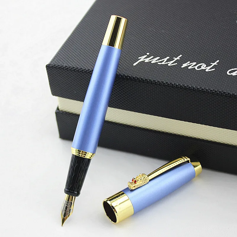 Шариковая ручка DIKA WEN Dragon авторучка высокого качества Pluma Stylo Plume Caneta Tinteiro FuenteTitanium