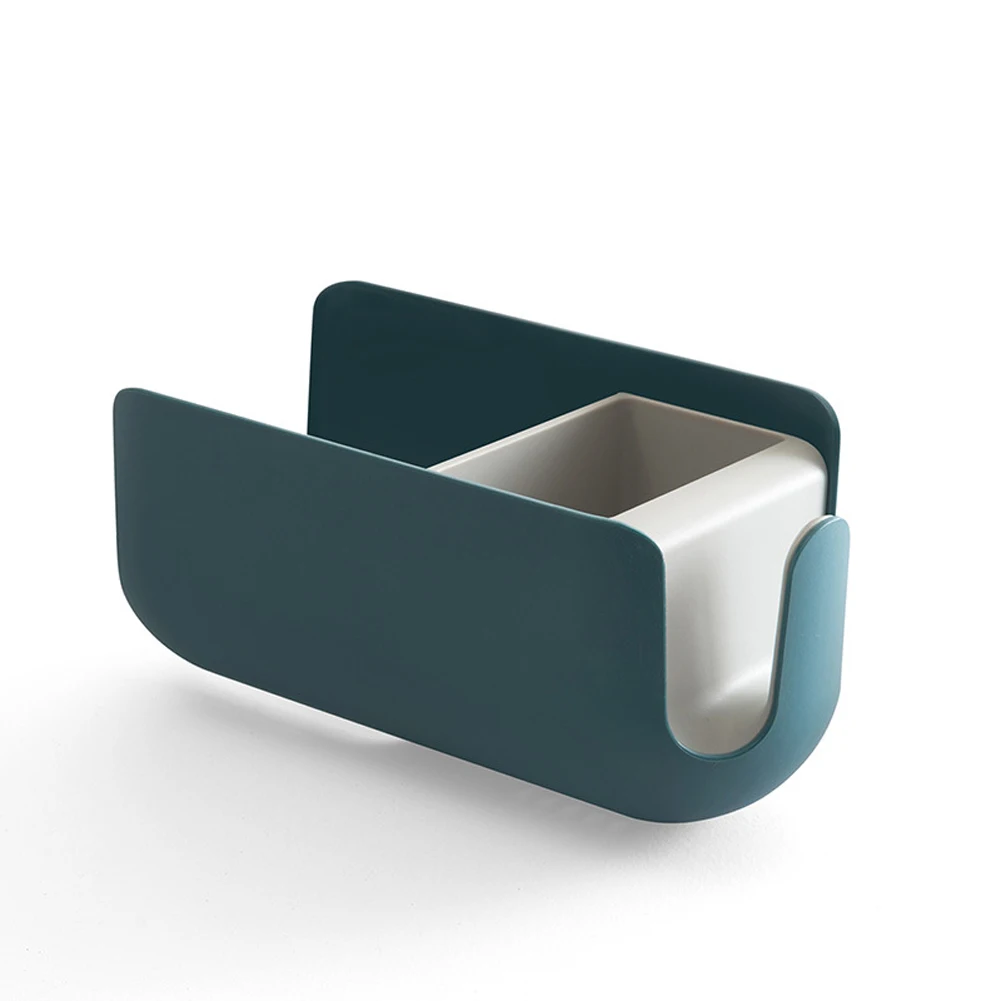 

Ящик для хранения с крючком из АБС-пластика, легко устанавливается, со сливным настенным креплением, домашняя Водонепроницаемая стойка для ...