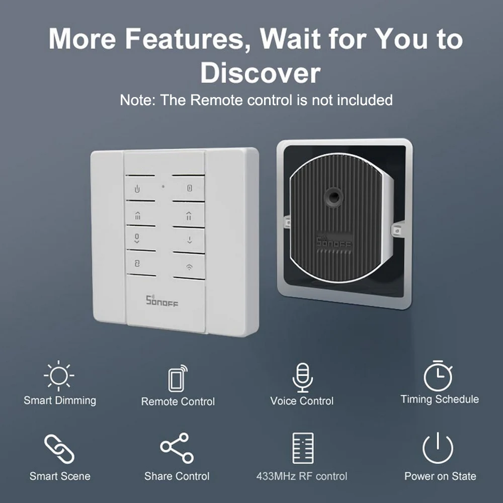 5 шт. SONOFF D1 Wifi умный диммер DIY домашний переключатель модуль регулировка яркости