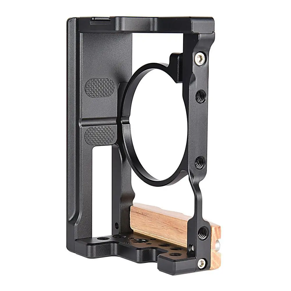 

Black Camera Cage Protective Case Aluminium Alloy for Sony RX100VII 7 Camera Accessories