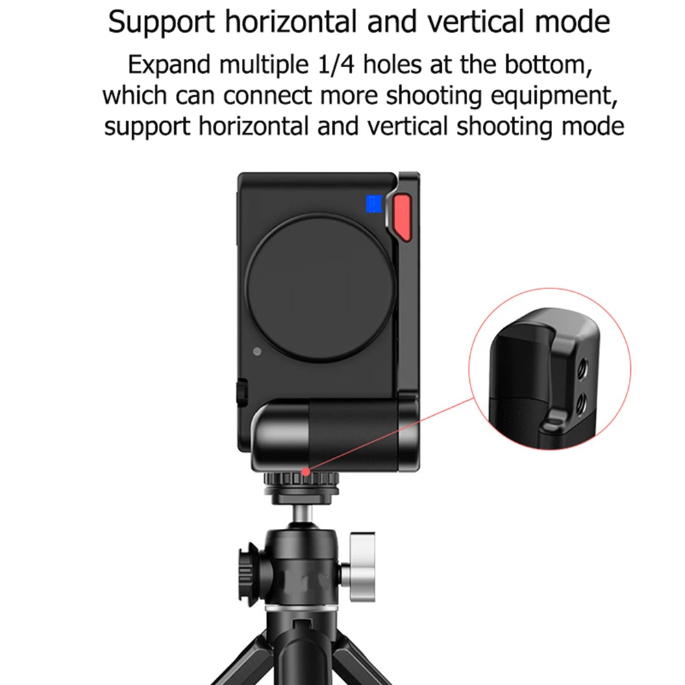 

L-Plate Bracket Expansion Base Board Bracket & Microphone Expansion Quick Release for Sony ZV1 R054/R055 Camera