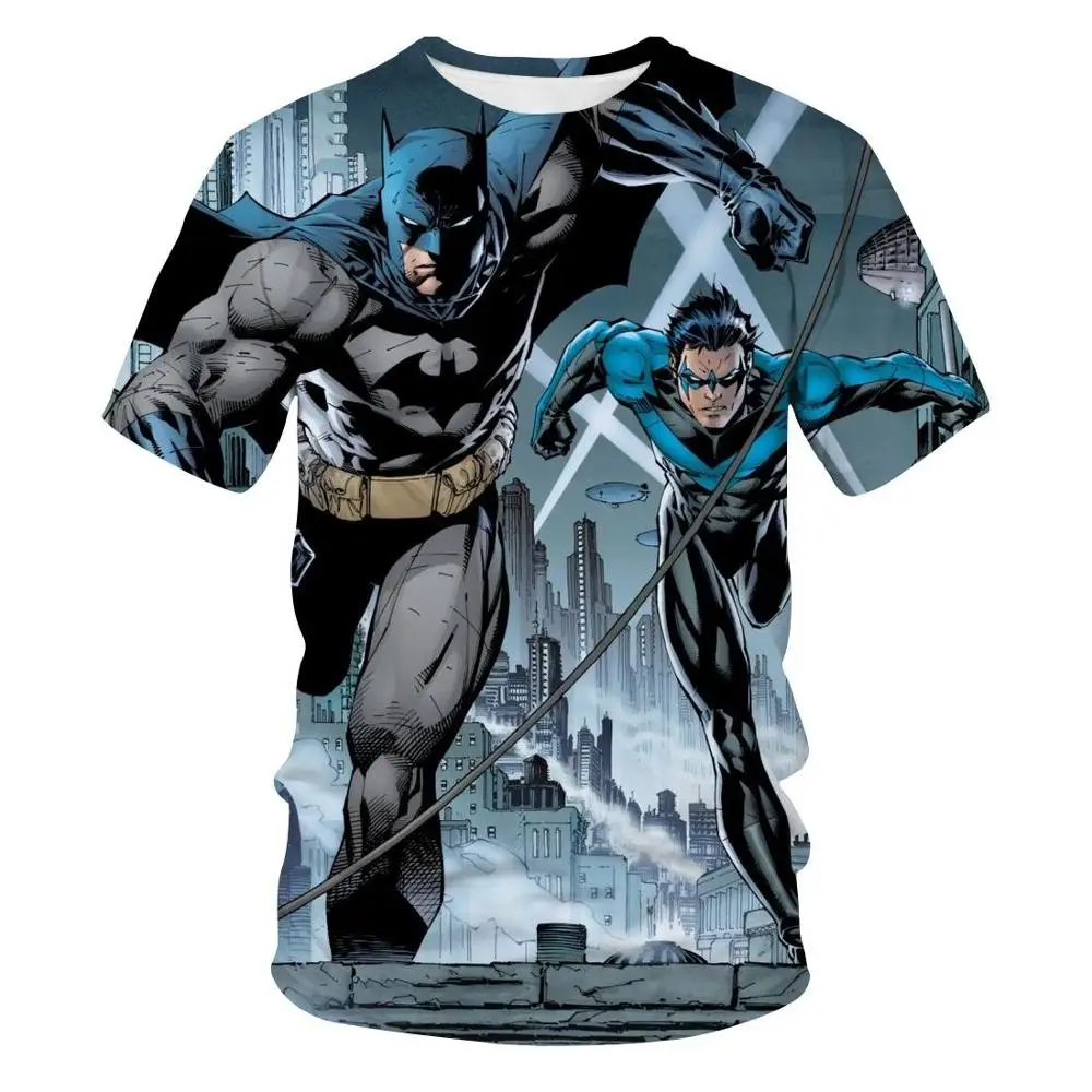 Новинка 2020 3d Бэтмен/клоун Футболка мужская женская мода хип хоп уличная одежда