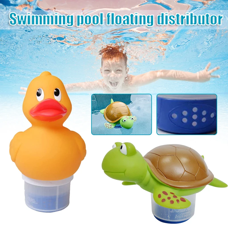 

Swimming Pool Water Purifier Cleaning Accessories Floating Turtle Head Inflatable Pool Hot Spring Water Purifier Piscina