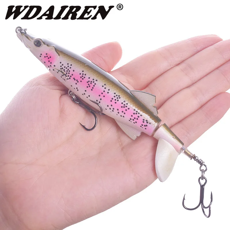 WDAIREN гамбургер Поппер (13 см) 16g Topwater рыболовная приманка искусственная Жесткий