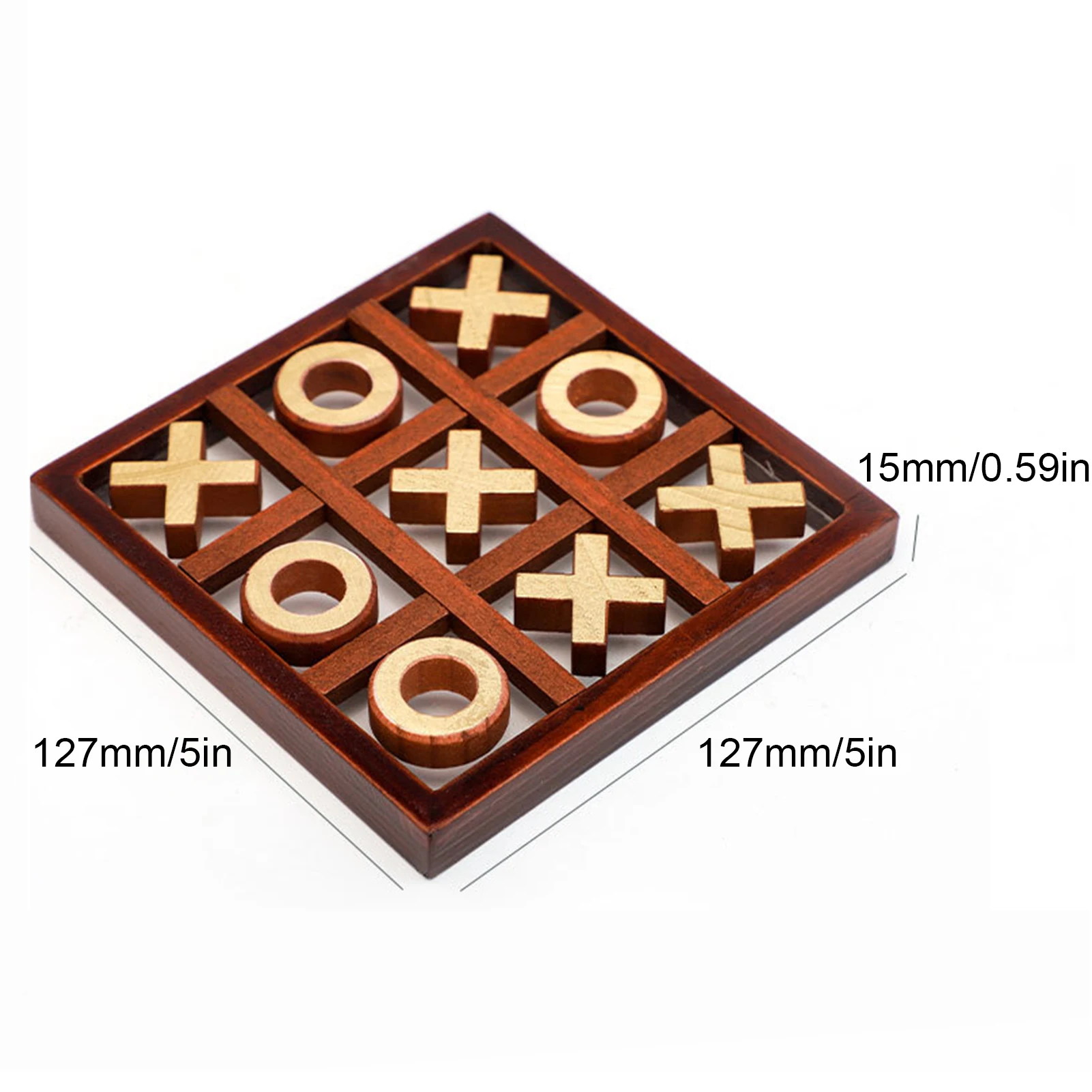 XO Wood Board Game Toy Leisure Parent-Child Interaction Chess Developing Intelligent Puzzle Educational Toys | Игрушки и хобби