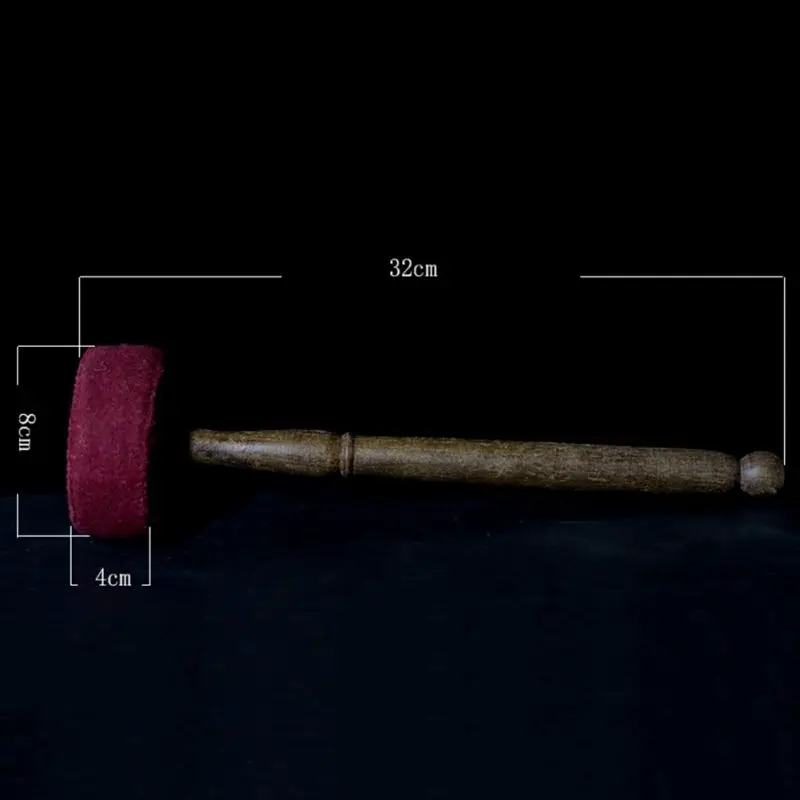 HOT Religion Mallet Stick Tibetan Buddhist Therapy Dharma Chanting Sound Copper Nepalese Meditation Monks Decor Singing Bowl