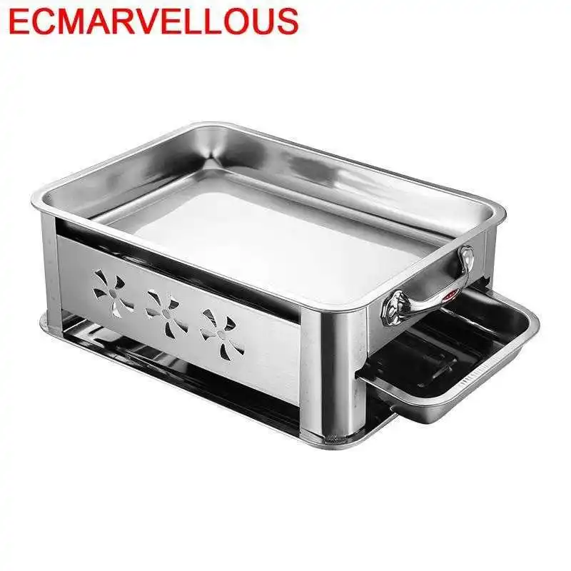 

Outdoor Kitchen Asadores Portatiles Parrilla Camping Carbon Charcoal Churrasqueira Bbq Kebab Commercial Seafood Fish Grill Plate