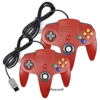high quality gamer accessories n64 controller joystick gamepad wired suitable for nintendo 64 console games work for n switch