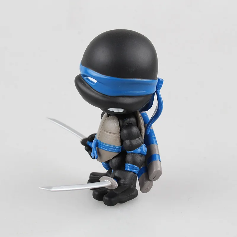 Cute 4-Super Movable Teenage Mutant Ninja Turtles Black Limited Edition Gray Battle Damage Version Two-Selectable Garage Kit