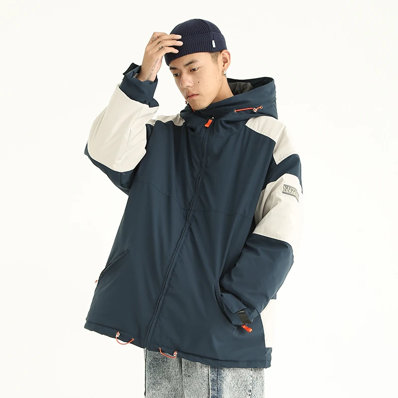 Куртка мужская зимняя с принтом в виде норвежского флага | Мужская одежда