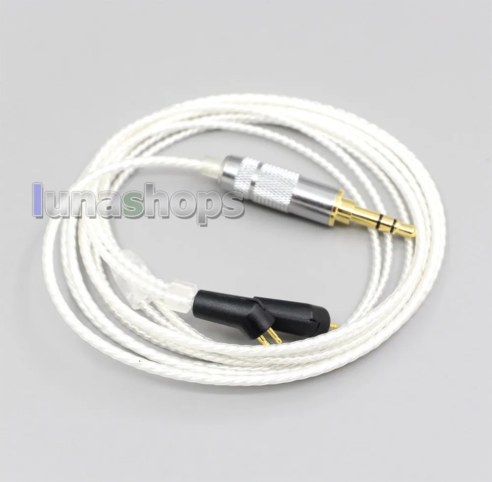 LN006639 Hi Res посеребренный 7N OCC кабель для наушников Etymotic ER4B ER4PT ER4S ER6I ER4 2pin|Кабели VGA| |