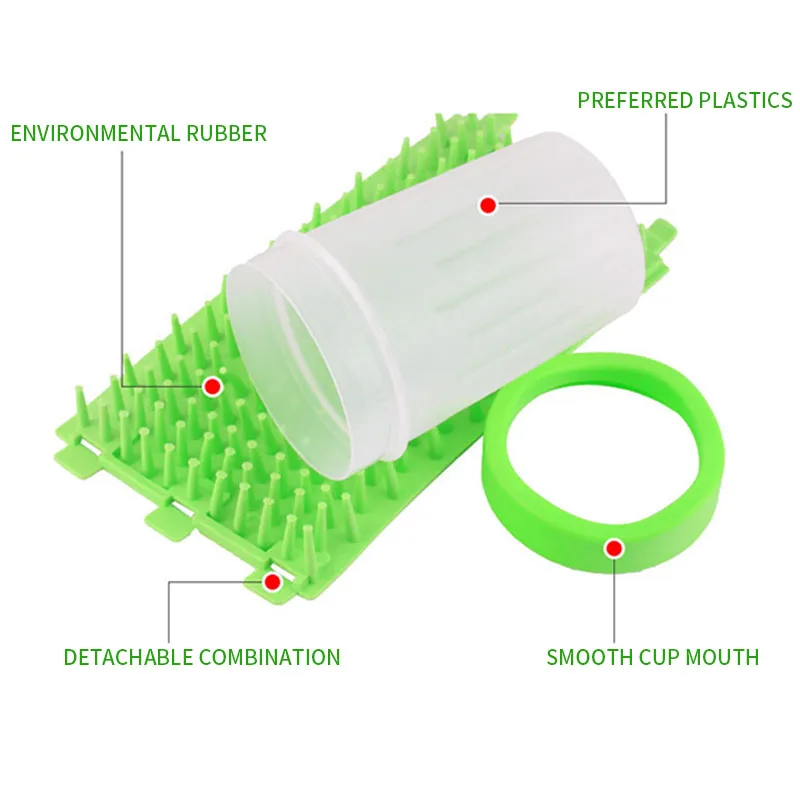 

Dog Paw Cleaner Cup Soft Silicone Combs Portable Outdoor Pet towel Foot Washer Paw Clean Brush Quickly Wash Foot Cleaning Bucket
