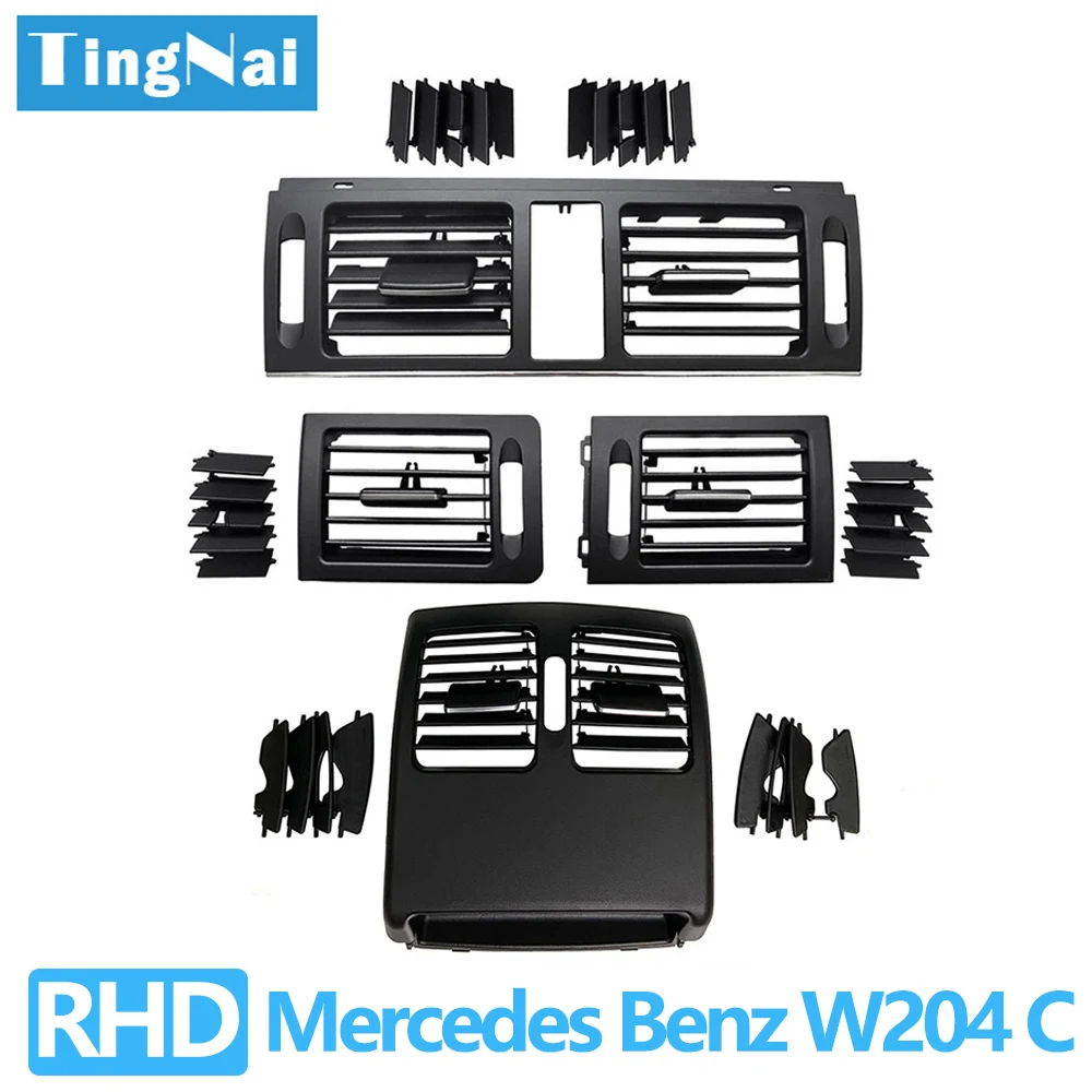 Крышка вентиляционной решетки кондиционера RHD Dashboard Fresh A/C для Mercedes Benz W204 C Class 180 200