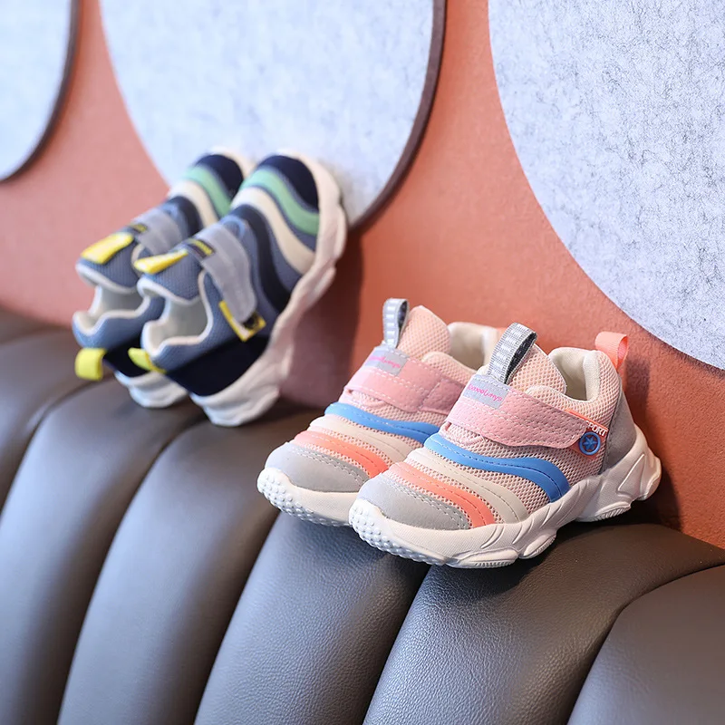 

Детская обувь для малышей; Осень-зима 2020; Повседневная обувь для маленьких девочек и мальчиков; Удобные детские кроссовки с мягкой подошвой;...