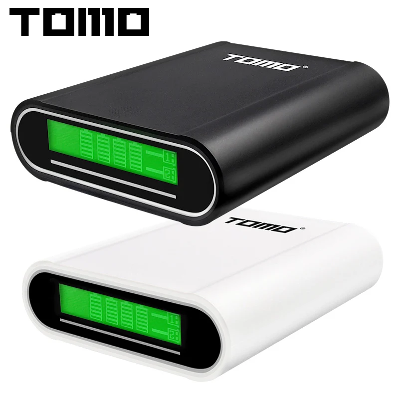 

USB Li-ion Intelligent Battery Charger Portable LCD Smart DIY Mobile Power Bank Case Support 4 x 18650 Batteries for Smartphone