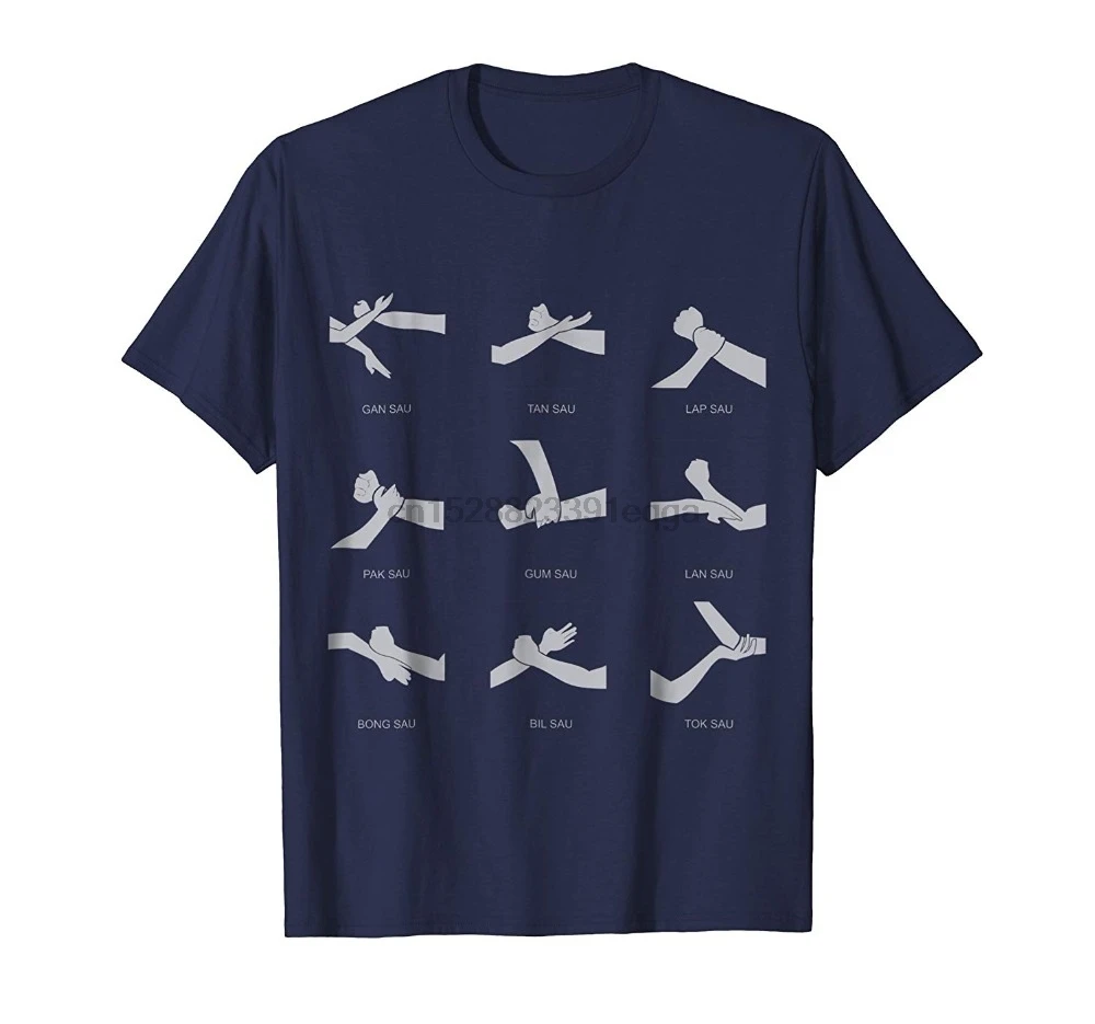 Wing Chun Kung Fu Martial Arts Gift Newest Men Fashion Hipster Tees Funny Cotton Tee | Мужская одежда