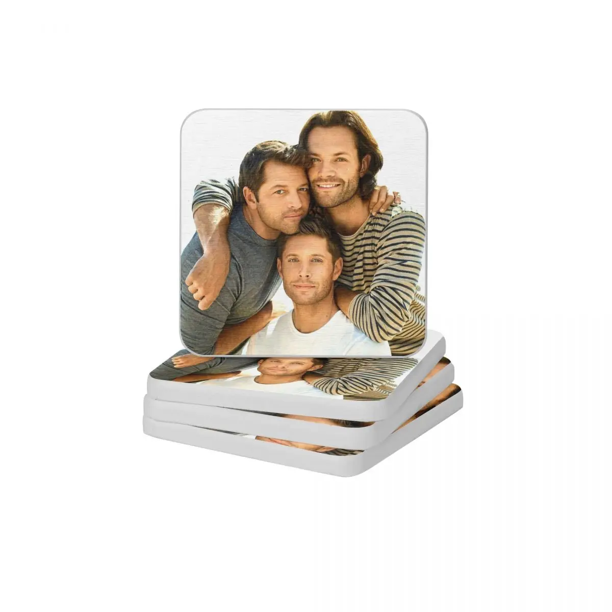 

J2M #2- Jared Jensen Misha Diatom Square Round Shape Coaster Resistant Water Cup Bonsai Mat Soap Toothbrush Pad Diameter 10cm