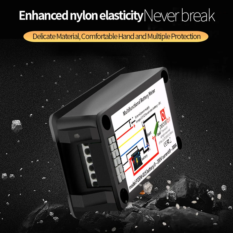 Вольтметр амперметр вольтметр батарея тестер емкости измеритель напряжения 12 В