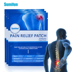 Пластырь медицинский Sumifun шт.пакет, для снятия боли, артрита, ревматизма, невралгии, расслабления тела, массажа, 8 в суставах, мышцах