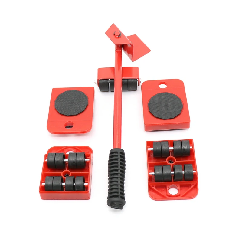 Тяжелая мебель инструмент для перемещения 1 шт. лом с 4 Панель двигатель мебели