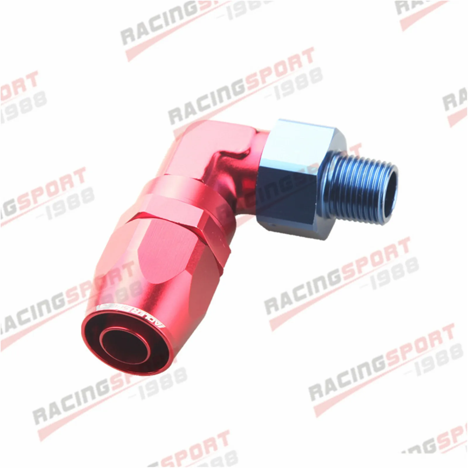 -10 AN 10AN до 3/8 &quotNPT 90 градусов поворотный концевой фитинг шланга адаптер